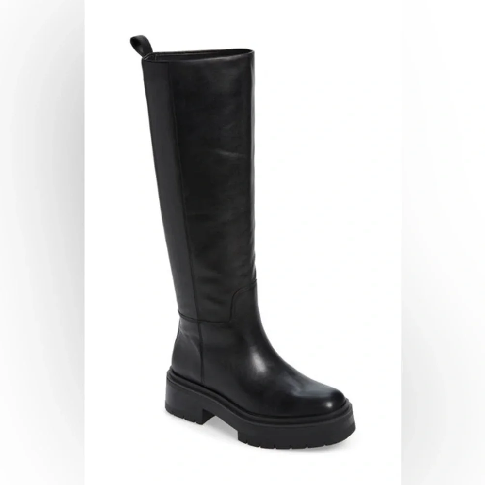 Sam Edelman Larina Waterproof Knee High Platform Boots NWOT